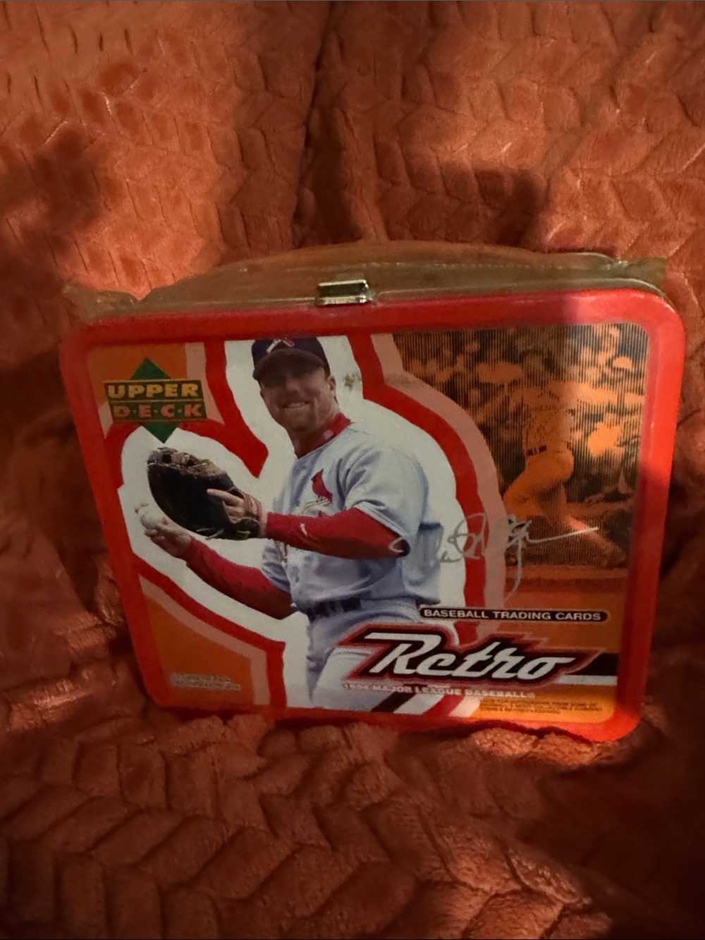 RARE Factory Sealed 1998 Upper Deck Retro Baseball Hobby Box Tin  Unopened mint